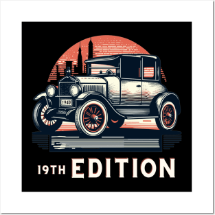 19th Edition Car Enthusiast Tee Posters and Art